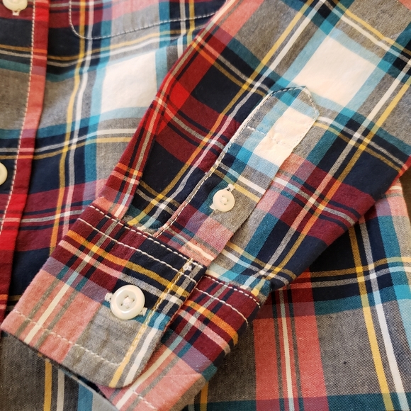 Boys Plaid Shirt - Picture 4 of 5